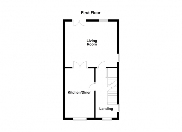 Floor Plan Image for 4 Bedroom Semi-Detached House for Sale in Bellflower Close, Castleford