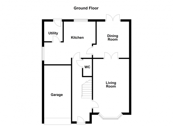 Floor Plan Image for 4 Bedroom Detached House for Sale in Holywell Avenue, Castleford