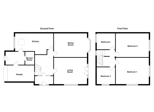 Floor Plan Image for 3 Bedroom Semi-Detached House for Sale in Wakefield Road, Normanton