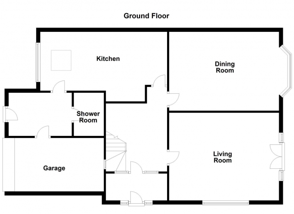 Floor Plan Image for 3 Bedroom Semi-Detached House for Sale in Wakefield Road, Normanton