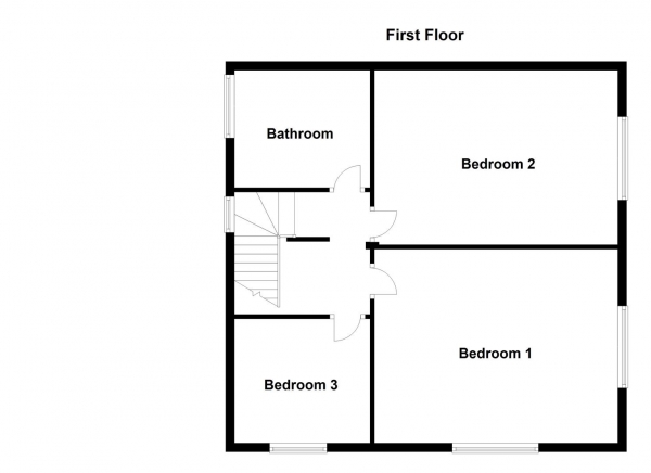 Floor Plan Image for 3 Bedroom Semi-Detached House for Sale in Wakefield Road, Normanton