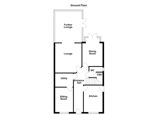 Floor Plan Image for 4 Bedroom Detached House for Sale in Dandy Mill View, Pontefract