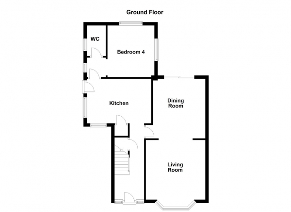 Floor Plan Image for 3 Bedroom Semi-Detached House for Sale in Clarke Crescent, Normanton