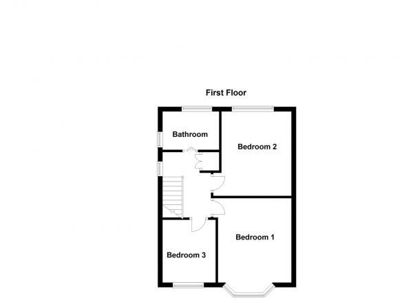 Floor Plan Image for 3 Bedroom Semi-Detached House for Sale in Clarke Crescent, Normanton