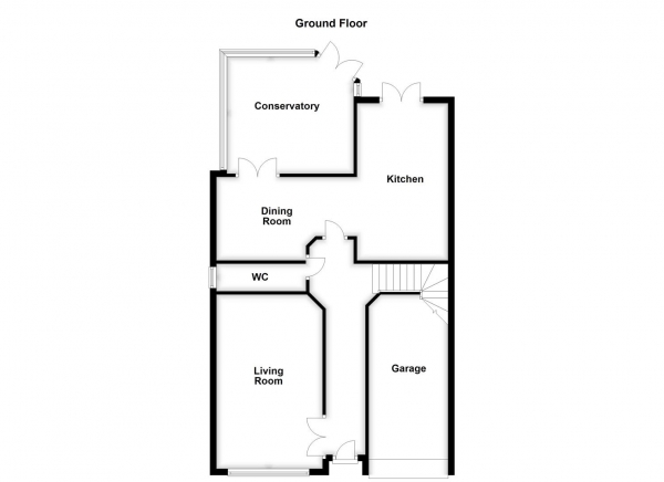 Floor Plan Image for 4 Bedroom Detached House for Sale in Chatsworth Avenue, Pontefract