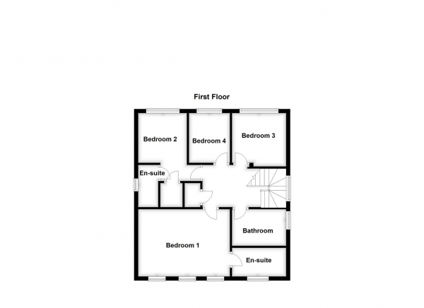 Floor Plan Image for 4 Bedroom Detached House for Sale in Chatsworth Avenue, Pontefract