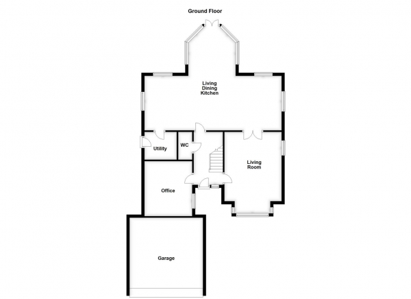 Floor Plan Image for 4 Bedroom Detached House for Sale in Hill Court, Castleford