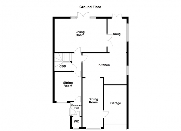 Floor Plan Image for 3 Bedroom Detached House for Sale in Bannockburn Way, Altofts, Normanton