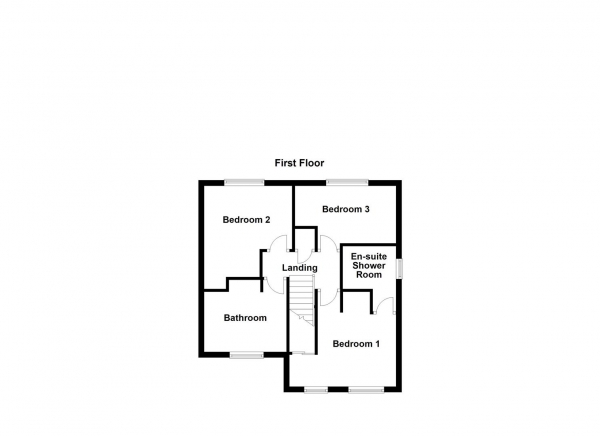 Floor Plan Image for 3 Bedroom Detached House for Sale in Princess Court, Normanton