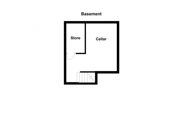 Floor Plan Image for 2 Bedroom Semi-Detached House for Sale in Gin Lane, Streethouse, Pontefract