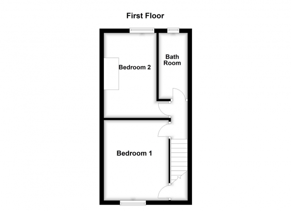 Floor Plan Image for 2 Bedroom Terraced House for Sale in Greenbank Road, Altofts, Normanton