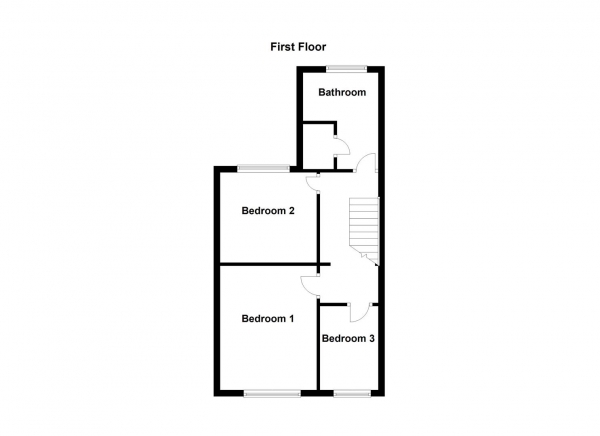 Floor Plan Image for 3 Bedroom Terraced House for Sale in King Street, Normanton