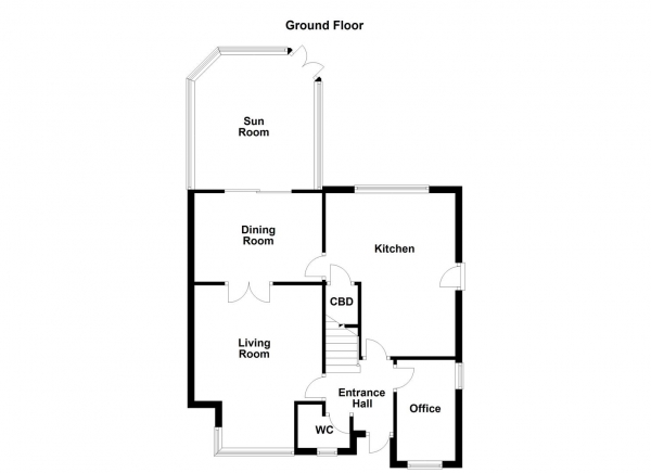 Floor Plan Image for 4 Bedroom Detached House for Sale in Freeston Drive, Normanton