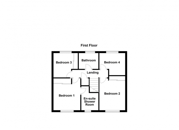 Floor Plan Image for 4 Bedroom Detached House for Sale in Freeston Drive, Normanton