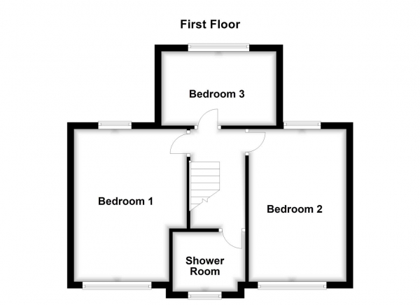 Floor Plan for 3 Bedroom Detached House for Sale in High Street, Shafton, Barnsley, S72, 8NH -  &pound225,000