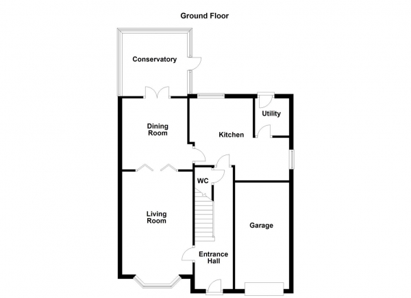 Floor Plan Image for 4 Bedroom Detached House for Sale in Holywell Avenue, Castleford