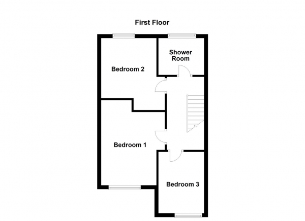 Floor Plan Image for 3 Bedroom Town House for Sale in Holly Tree Mews, Normanton