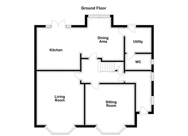 Floor Plan Image for 4 Bedroom Detached House for Sale in Pontefract Road, Hemsworth, Pontefract