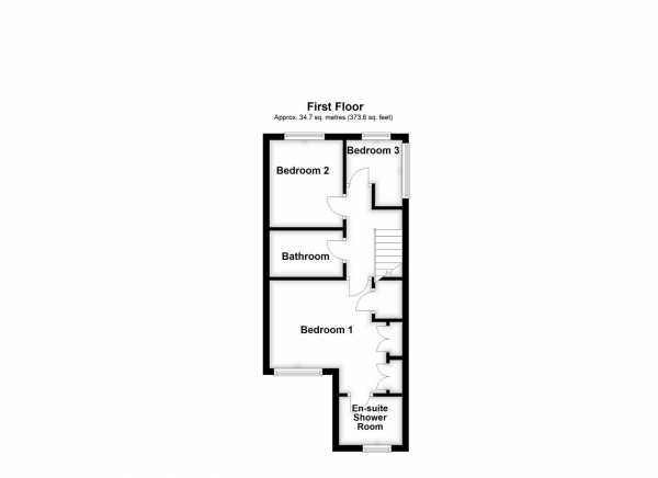 Floor Plan Image for 3 Bedroom Semi-Detached House for Sale in Westerman Close, Featherstone, Pontefract