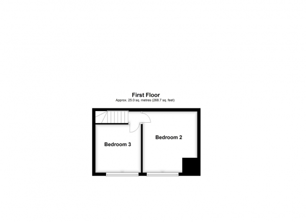 Floor Plan Image for 3 Bedroom Semi-Detached Bungalow for Sale in Manor Croft, Normanton