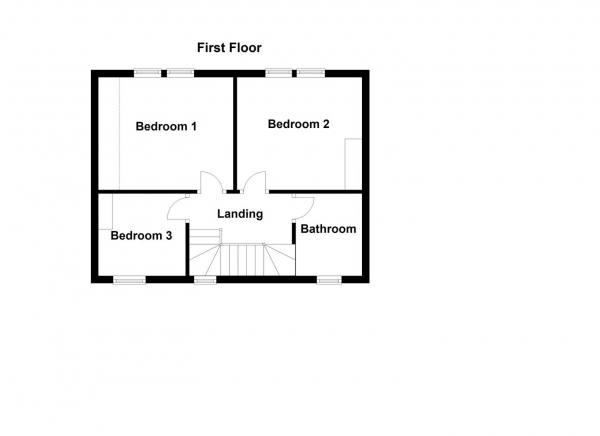 Floor Plan Image for 3 Bedroom Detached House for Sale in Darrington Road, Pontefract