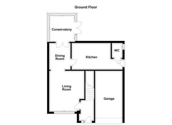 Floor Plan for 4 Bedroom Detached House for Sale in Rose Farm Approach, Altofts, Normanton, WF6, 2RZ -  &pound365,000