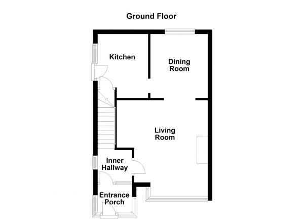 Floor Plan Image for 3 Bedroom Property for Sale in Lynwood Close, Streethouse, Pontefract