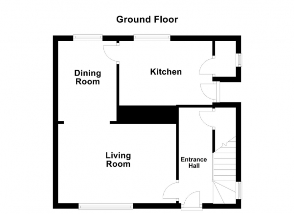 Floor Plan Image for 3 Bedroom Semi-Detached House for Sale in Friars Nook, Pontefract