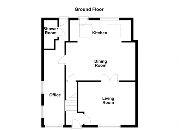 Floor Plan Image for 3 Bedroom Semi-Detached House for Sale in Woodhouse Crescent, Normanton