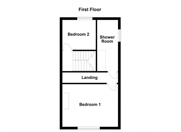 Floor Plan Image for 2 Bedroom End of Terrace House for Sale in Assembly Street, Normanton