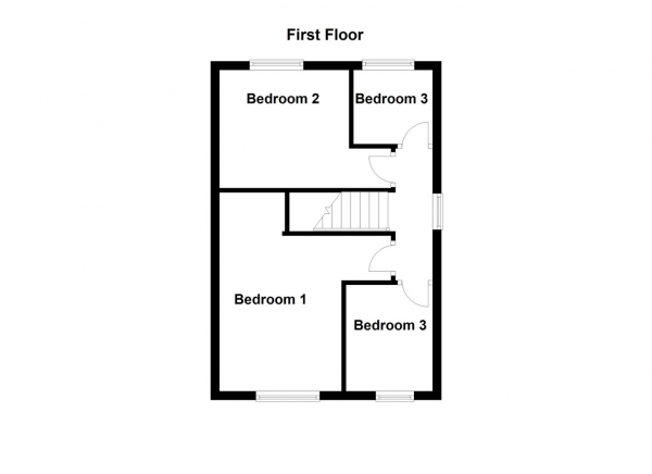 Floor Plan Image for 3 Bedroom Semi-Detached House for Sale in Heald Street, Castleford