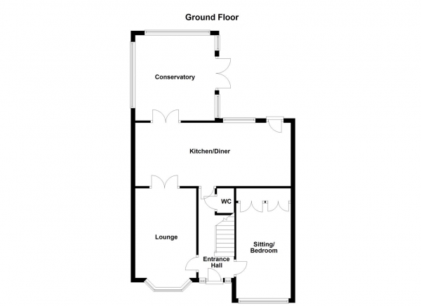 Floor Plan Image for 4 Bedroom Detached House for Sale in Troon Close, Normanton