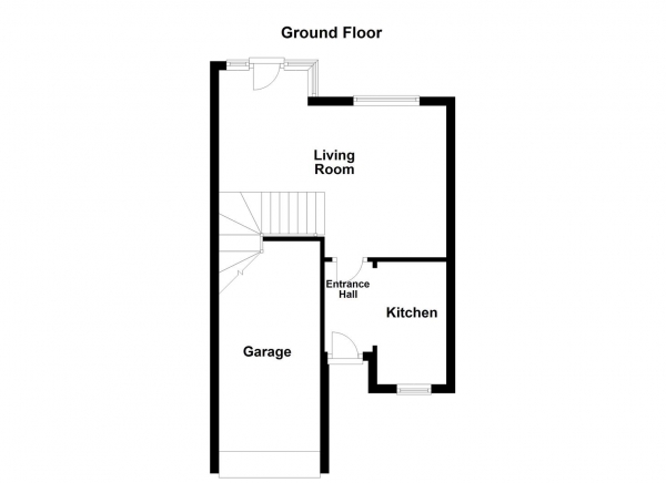 Floor Plan Image for 2 Bedroom Semi-Detached House for Sale in Marston Walk, Normanton