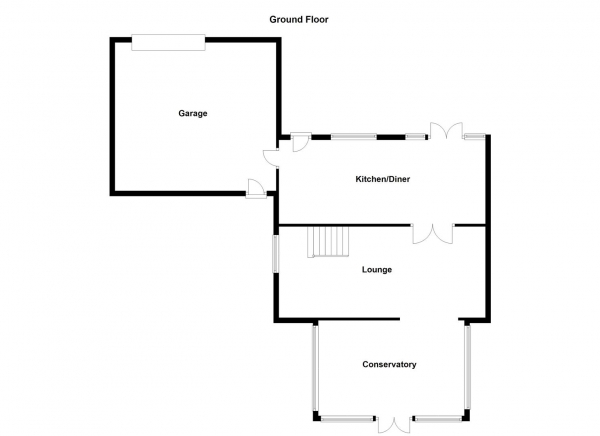 Floor Plan Image for 4 Bedroom Semi-Detached House for Sale in Hammer Lane, New Sharlston