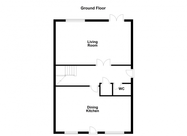 Floor Plan for 4 Bedroom Detached House for Sale in Nunns Lane, Featherstone, Pontefract, WF7, 5HF -  &pound465,000