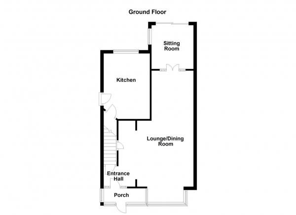 Floor Plan Image for 3 Bedroom Semi-Detached House for Sale in Ash Tree Grove, Kippax, Leeds