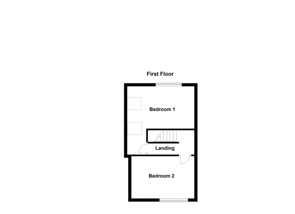 Floor Plan Image for 2 Bedroom Semi-Detached House for Sale in Priory Close, Altofts, Normanton