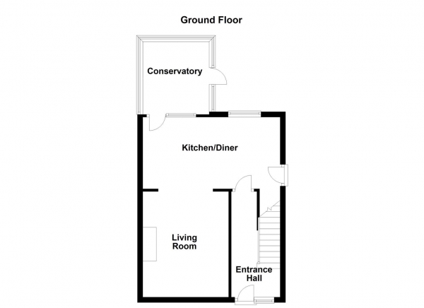 Floor Plan Image for 3 Bedroom Semi-Detached House for Sale in Northfield Drive, Pontefract