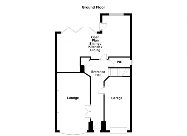 Floor Plan Image for 4 Bedroom Detached House for Sale in Heather Croft, Sharlston Common, Wakefield