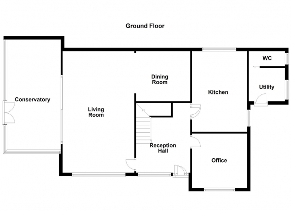 Floor Plan Image for 3 Bedroom Detached House for Sale in Ackton Lane, Featherstone, Pontefract