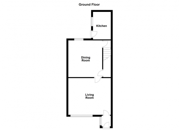 Floor Plan Image for 2 Bedroom Terraced House for Sale in Gladstone Street, Normanton