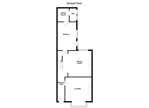 Floor Plan for 4 Bedroom Property for Sale in Cambridge Street, Normanton, WF6, 1ET -  &pound240,000