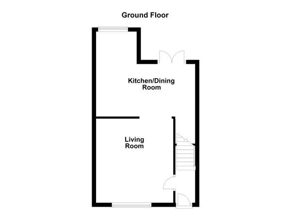 Floor Plan Image for 2 Bedroom Terraced House for Sale in Firville Avenue, Normanton