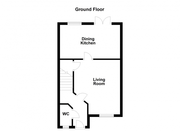 Floor Plan Image for 3 Bedroom Semi-Detached House for Sale in Friarwood Avenue, Pontefract