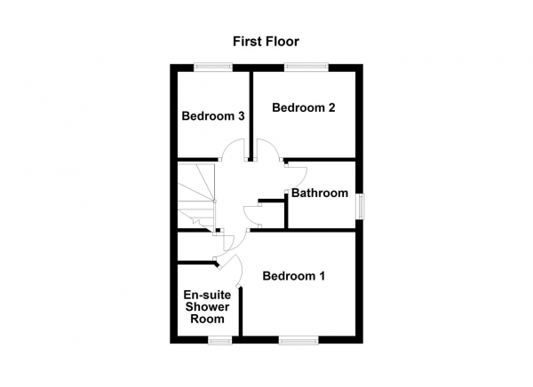 Floor Plan Image for 3 Bedroom Semi-Detached House for Sale in Friarwood Avenue, Pontefract