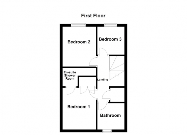 Floor Plan Image for 3 Bedroom Town House for Sale in Chester Court, Hemsworth, Pontefract