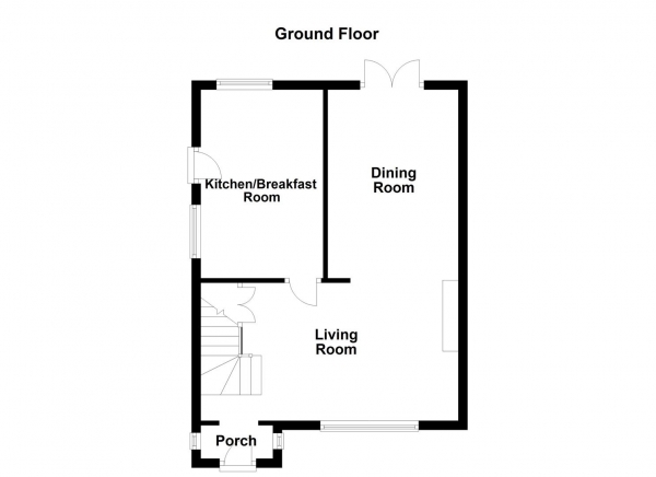 Floor Plan Image for 3 Bedroom Detached Bungalow for Sale in Whinney Close, Streethouse, Pontefract