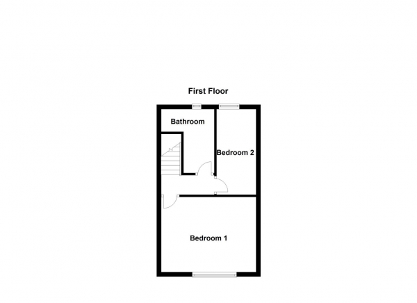 Floor Plan Image for 2 Bedroom Terraced House for Sale in Robinson Street, Allerton Bywater, Castleford