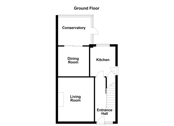 Floor Plan Image for 3 Bedroom Semi-Detached House for Sale in Northfield Drive, Pontefract