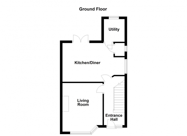 Floor Plan Image for 3 Bedroom Semi-Detached House for Sale in St. Martins Grove, Castleford